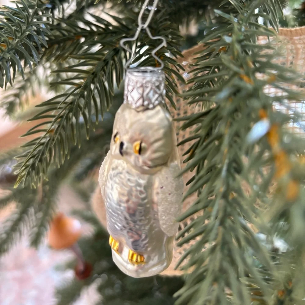 🌿🎄 Vintage Owl Christmas Ornament - Picture 3 of 6